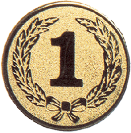 Emblémy kovové MINI / MAXI - 01 miesto
