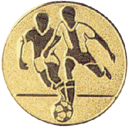 Emblémy kovové MINI / MAXI - 06 futbalisti