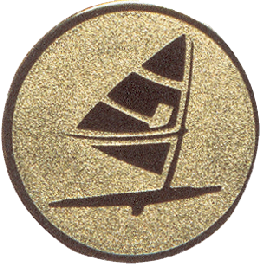 Emblémy kovové MINI / MAXI - 32 windsurfing