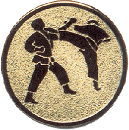 Emblémy kovové MINI / MAXI - 61 karate