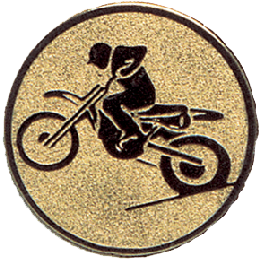 Emblémy kovové MINI / MAXI - 71 motokros