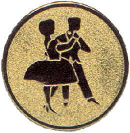 Emblémy kovové MINI / MAXI - 78 tanec
