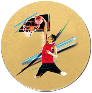 Emblémy UV farebné MINI / MAXI - 23 basketbal/muži