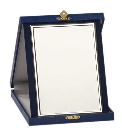 Kazeta s plaketou KA885 modrá